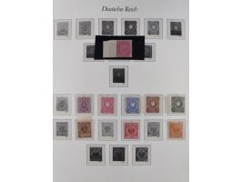 1872/1932, fast ausschließlich postfrische Sammlung ab einem schönen Brustschilde Teil mit etlichen postfrischen Werten, dabe