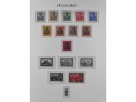 1872/1932, fast ausschließlich postfrische Sammlung ab einem schönen Brustschilde Teil mit etlichen postfrischen Werten, dabe