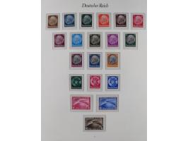 1933/45, meist postfrische und etwas ungebrauchte, in den Hauptnummern komplette Sammlung inkl. Block 2-11, Chicagofahrt, Hin