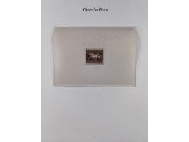 1933/45, meist postfrische und etwas ungebrauchte, in den Hauptnummern komplette Sammlung inkl. Block 2-11, Chicagofahrt, Hin