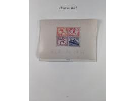 1933/45, meist postfrische und etwas ungebrauchte, in den Hauptnummern komplette Sammlung inkl. Block 2-11, Chicagofahrt, Hin