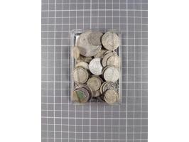 ALLE WELT: 1695/1964, 46 Kleinsilbermünzen, ca. 167 g&nbsp;