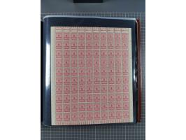 1923, meist postfrische Sammlung mit ca. 200 Bogen ex Mi.-Nr. 313-30, dabei u.a. Mi.-Nr. 330A (4) und 330B (3), gute Erhaltun