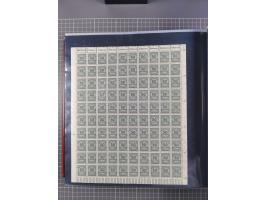 1923, meist postfrische Sammlung mit ca. 200 Bogen ex Mi.-Nr. 313-30, dabei u.a. Mi.-Nr. 330A (4) und 330B (3), gute Erhaltun