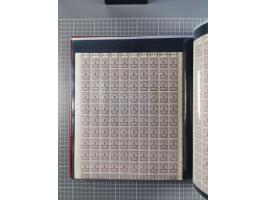 1923, meist postfrische Sammlung mit ca. 200 Bogen ex Mi.-Nr. 313-30, dabei u.a. Mi.-Nr. 330A (4) und 330B (3), gute Erhaltun