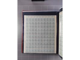 1923, meist postfrische Sammlung mit ca. 200 Bogen ex Mi.-Nr. 313-30, dabei u.a. Mi.-Nr. 330A (4) und 330B (3), gute Erhaltun