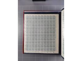 1923, meist postfrische Sammlung mit ca. 200 Bogen ex Mi.-Nr. 313-30, dabei u.a. Mi.-Nr. 330A (4) und 330B (3), gute Erhaltun