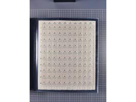 1923, meist postfrische Sammlung mit ca. 200 Bogen ex Mi.-Nr. 313-30, dabei u.a. Mi.-Nr. 330A (4) und 330B (3), gute Erhaltun