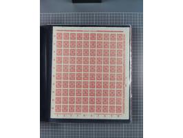 1923, meist postfrische Sammlung mit ca. 200 Bogen ex Mi.-Nr. 313-30, dabei u.a. Mi.-Nr. 330A (4) und 330B (3), gute Erhaltun