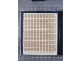 1923, meist postfrische Sammlung mit ca. 200 Bogen ex Mi.-Nr. 313-30, dabei u.a. Mi.-Nr. 330A (4) und 330B (3), gute Erhaltun