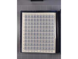 1923, meist postfrische Sammlung mit ca. 200 Bogen ex Mi.-Nr. 313-30, dabei u.a. Mi.-Nr. 330A (4) und 330B (3), gute Erhaltun