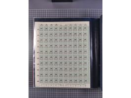 1923, meist postfrische Sammlung mit ca. 200 Bogen ex Mi.-Nr. 313-30, dabei u.a. Mi.-Nr. 330A (4) und 330B (3), gute Erhaltun