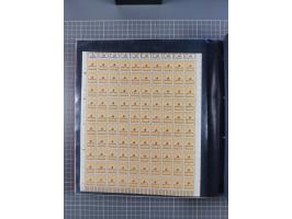 1923, meist postfrische Sammlung mit ca. 200 Bogen ex Mi.-Nr. 313-30, dabei u.a. Mi.-Nr. 330A (4) und 330B (3), gute Erhaltun