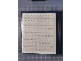 1923, meist postfrische Sammlung mit ca. 200 Bogen ex Mi.-Nr. 313-30, dabei u.a. Mi.-Nr. 330A (4) und 330B (3), gute Erhaltun