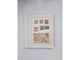 AMANI bis WUGIRI, Stempelsammlung auf Marken, Briefstücken und rund 65 Briefen und Karten, fast ausschließlich Bedarfspost, d