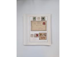 AMANI bis WUGIRI, Stempelsammlung auf Marken, Briefstücken und rund 65 Briefen und Karten, fast ausschließlich Bedarfspost, d