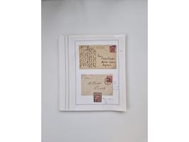 AMANI bis WUGIRI, Stempelsammlung auf Marken, Briefstücken und rund 65 Briefen und Karten, fast ausschließlich Bedarfspost, d