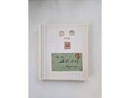 AMANI bis WUGIRI, Stempelsammlung auf Marken, Briefstücken und rund 65 Briefen und Karten, fast ausschließlich Bedarfspost, d