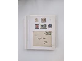 AMANI bis WUGIRI, Stempelsammlung auf Marken, Briefstücken und rund 65 Briefen und Karten, fast ausschließlich Bedarfspost, d