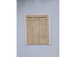 AMANI bis WUGIRI, Stempelsammlung auf Marken, Briefstücken und rund 65 Briefen und Karten, fast ausschließlich Bedarfspost, d