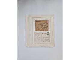 AMANI bis WUGIRI, Stempelsammlung auf Marken, Briefstücken und rund 65 Briefen und Karten, fast ausschließlich Bedarfspost, d