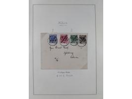 EIGENE AUSGABEN: 1893/1916, postfrische,ungebrauchte und gestempelte Sammlung mit Marken, Einheiten, Briefstücken und rund 30