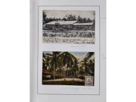 EIGENE AUSGABEN: 1893/1916, postfrische,ungebrauchte und gestempelte Sammlung mit Marken, Einheiten, Briefstücken und rund 30