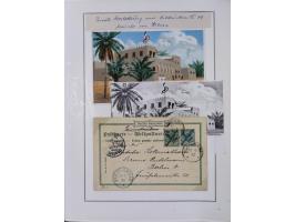 GANZSACHEN: 1893/1919,82 ungebrauchte und gebrauchte Karten, dabei Jahrhundert Karte von Daressalam nach Berlin, ungebrauchte