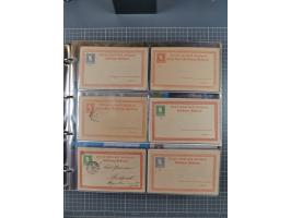 Stuttgart-Privat-Stadtpost: 1886-1900, über 140 Briefe, Karten und ungebrauchte und gebrauchte Ganzsachenkarten mit besseren.