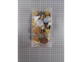 JETONS: 1849/1992 ca., über 130 meist Schweizer Token und Spielgeldmünzen, verschiedene Erhaltungen