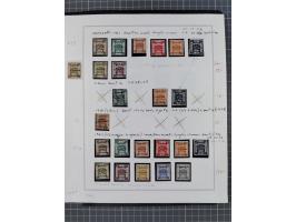 1918/27 (ca.), mint nver hinged/unused and used collection, including Postage Dues and Irak Palestine, a few duplicates, some