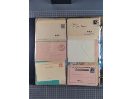 Wiesbaden - Transport-Anstalt und Privat-Post: 1886/1900, ca. 40 Briefe, Karten und gebrauchte und ungebrauchte Ganzsachen. D