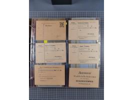 Braunschweig-Brief-Beförderung Hammonia, 1886/1900, über 100 Briefe, Karten, ungebrauchte und gebrauchte Ganzsachen sowie For