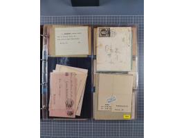 Breslau-HANSA: 1893/1900, fast 50 Briefe, Karten, ungebrauchte und gebraucht Ganzsachen und Formulare. Dabei u.a. zwei Briefe