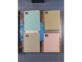 Chemnitz-HAMMONIA: 1897/1900, fast 60 Briefe, Karten und ungebrauchte/gestempelte Ganzsachen. Dabei u.a. Mi.-Nr. 28 auf Brief