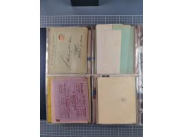 Chemnitz-HAMMONIA: 1897/1900, fast 60 Briefe, Karten und ungebrauchte/gestempelte Ganzsachen. Dabei u.a. Mi.-Nr. 28 auf Brief