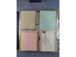 Chemnitz-HAMMONIA: 1897/1900, fast 60 Briefe, Karten und ungebrauchte/gestempelte Ganzsachen. Dabei u.a. Mi.-Nr. 28 auf Brief