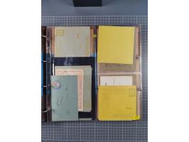 Danzig: 1886/1900, fast 40 Briefe und meist ungebrauchte und gebrauchte Ganzsachen der HANSA und COURIER/MERKUR. Dabei u.a. u