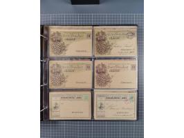 Dresden-Hansa: 1886/1900, Sammlung mit fast 160 Briefen, Karten und vielen ungebrauchten und gebrauchten Ganzsachen inkl. etw