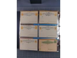 Dresden-Hansa: 1886/1900, Sammlung mit fast 160 Briefen, Karten und vielen ungebrauchten und gebrauchten Ganzsachen inkl. etw