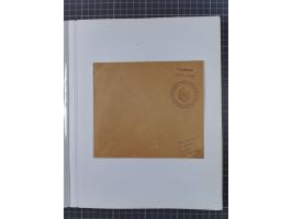 BAR- UND VORAUSFRANKIERUNGEN: spezialisierte Sammlung von 22 Belegen und einige Ausschnitten; verschiedene Typen und Besonder