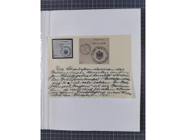 BAR- UND VORAUSFRANKIERUNGEN: spezialisierte Sammlung von 22 Belegen und einige Ausschnitten; verschiedene Typen und Besonder