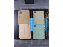 Frankfurt: 1886/1900, fast 90 Briefe und ungebrauchte/gebrauchte Ganzsachen von fast allen Anstalten in Frankfurt. Dabei Stad