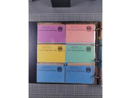 Frankfurt: 1886/1900, fast 90 Briefe und ungebrauchte/gebrauchte Ganzsachen von fast allen Anstalten in Frankfurt. Dabei Stad