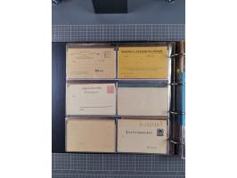 Frankfurt: 1886/1900, fast 90 Briefe und ungebrauchte/gebrauchte Ganzsachen von fast allen Anstalten in Frankfurt. Dabei Stad