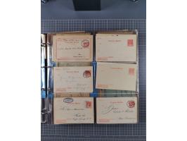 Halle/Saale: 1891/1900, ca. 50 Briefe, Karten und ungebrauchte/gebrauchte Ganzsachen von allen Anstalten. Dabei u.a. Courier 