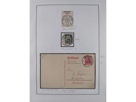 SCHIFFS- UND SEEPOST: Kleine Sammlung mit Marken und Briefstücken sowie 15 Belegen, dabei "OSTAFRKANISCHE ZWEIGLINIE**", "Ruf