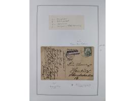 SCHIFFS- UND SEEPOST: Kleine Sammlung mit Marken und Briefstücken sowie 15 Belegen, dabei "OSTAFRKANISCHE ZWEIGLINIE**", "Ruf