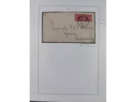 SCHIFFS- UND SEEPOST: Kleine Sammlung mit Marken und Briefstücken sowie 15 Belegen, dabei "OSTAFRKANISCHE ZWEIGLINIE**", "Ruf