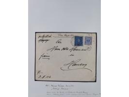 SCHIFFS- UND SEEPOST: Kleine Sammlung mit Marken und Briefstücken sowie 15 Belegen, dabei "OSTAFRKANISCHE ZWEIGLINIE**", "Ruf